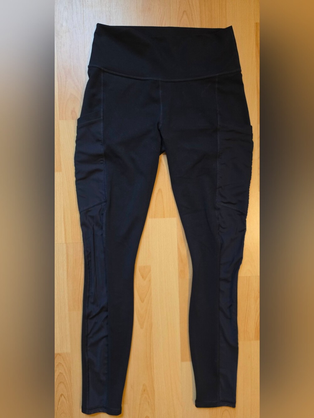 Fabletics Black High-Waist Side-Panel Leggings